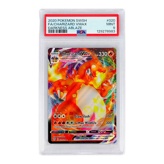 2020 Charizard VMAX #020 PSA 9