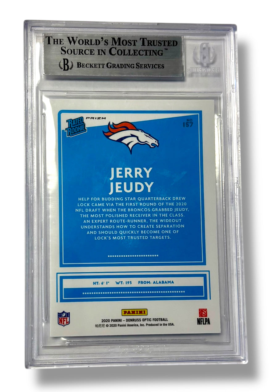 2020 Donruss Optic Holo #157 Jerry Jeudy RC Rookie BGS 9 - 0013492867