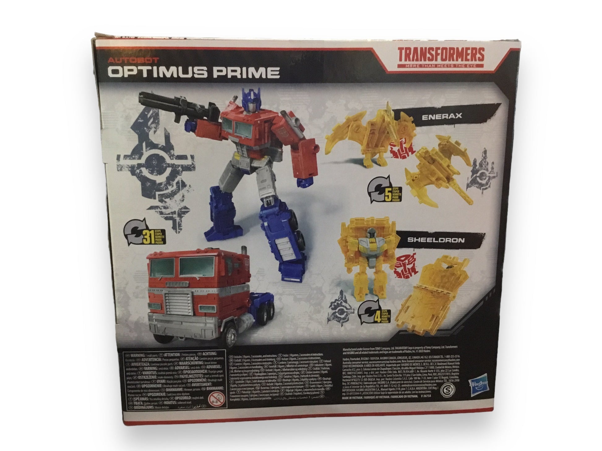 2020 Hasbro Netflix Transformers War For Cybertron Trilogy - Autobot Optimus Prime