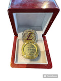 2020 LA Lakers Lebron James World Championship Replica Ring In Box