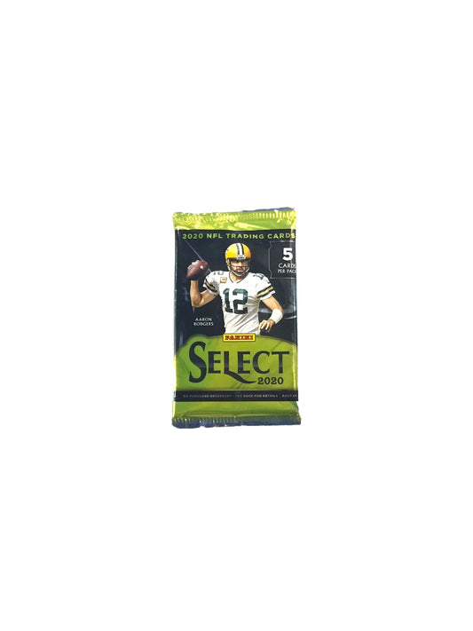 2020 Panini Select Football Hobby Box - Single Pack 5 Cards Per Pack