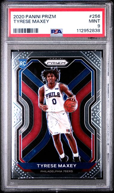 2020 Prizm Tyrese Maxey Rookie RC PSA 9 - 112952838