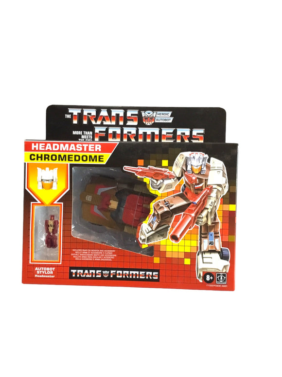 2020 Transformers Retro Reissue Headmaster Chromedome & Stylor Autobot Hasbro