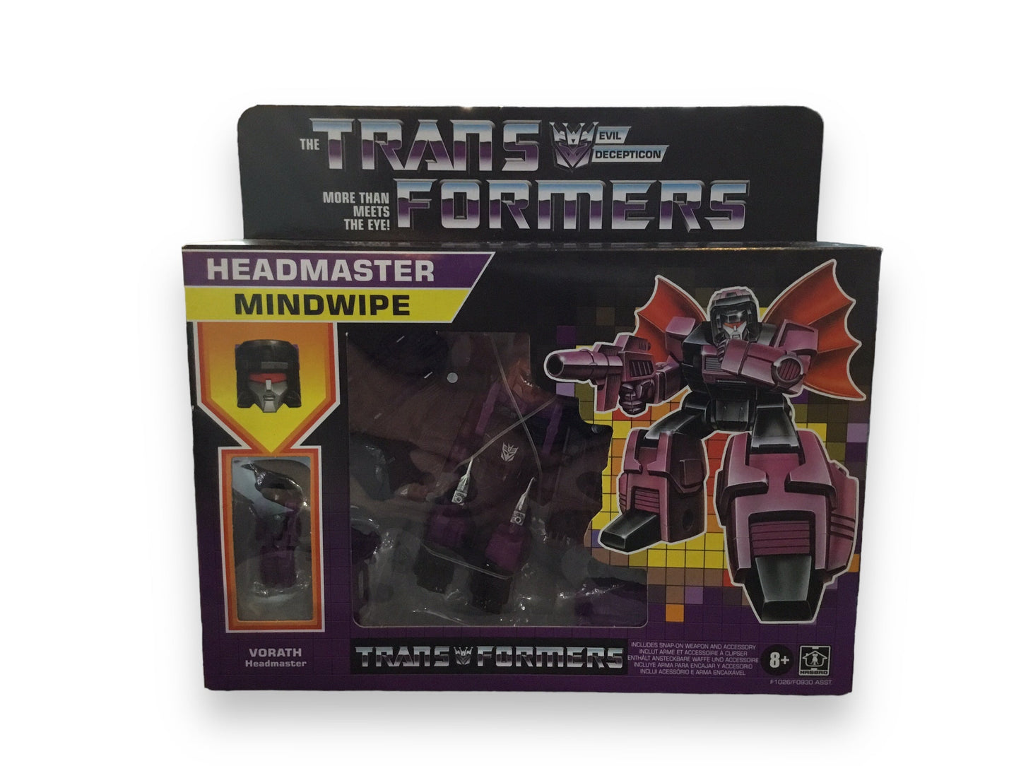 2020 Transformers Retro Reissue Headmaster Mindwipe & Vorath Hasbro