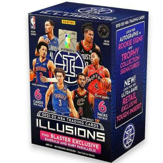 2021-22 Illusions Basketball Card Blaster Box 6 Packs 6 Cards per Pack