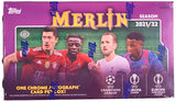 2021-22 Topps Merlin Hobby Box 1 Chrome Autograph Guaranteed on Average 4 Card Single Pack