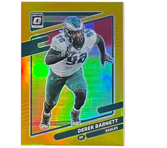 2021 Donruss Optic Derek Barnett Gold /10