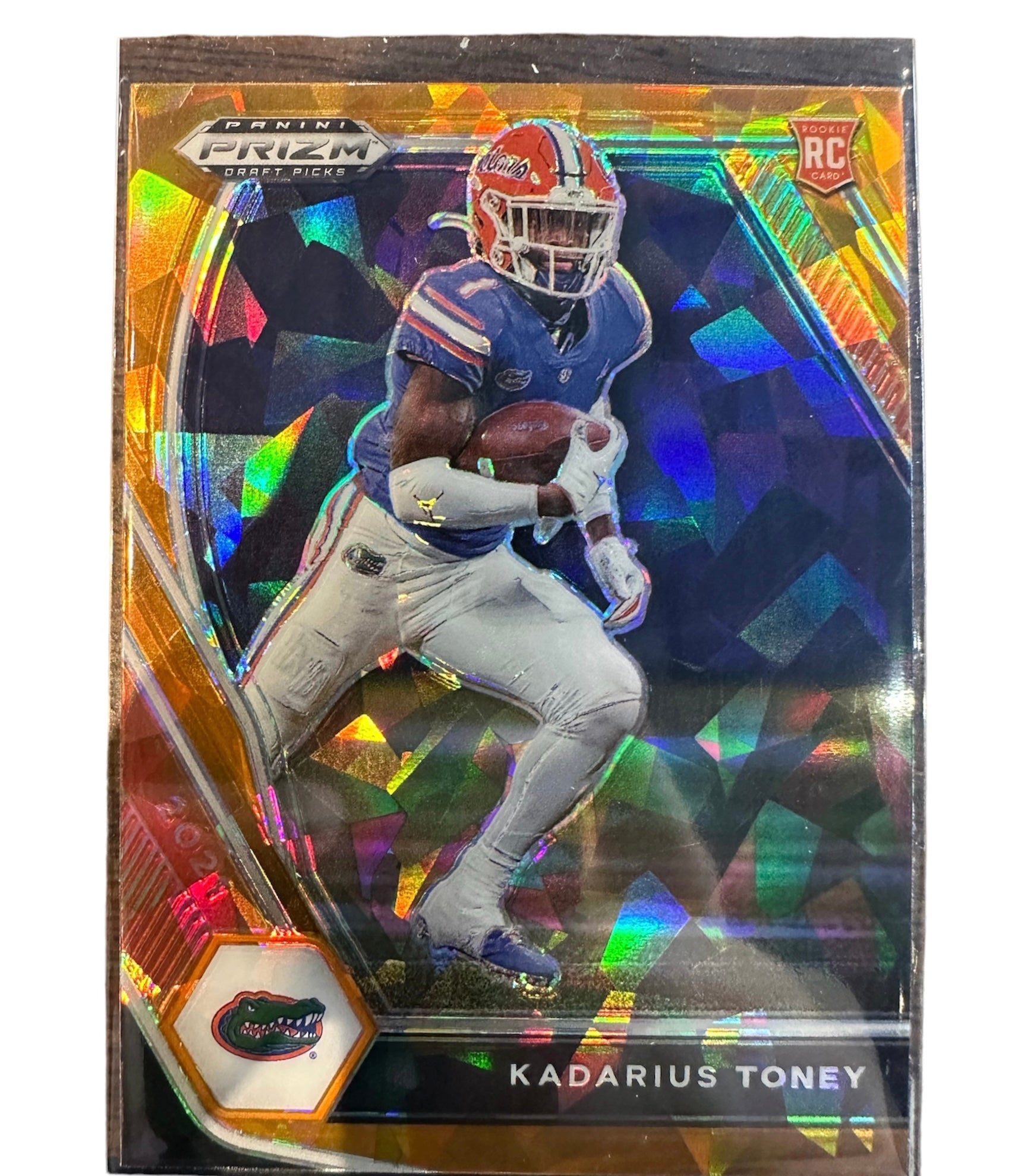 2021 Draft Picks Kadarius Toney #117 Orange Cracked Ice Rookie Card –  Collectors Crossroads