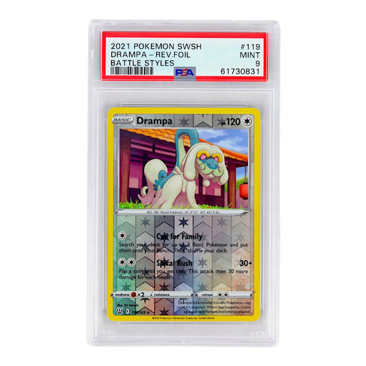 2021 Drampa -Rev .Foil #119 PSA 9