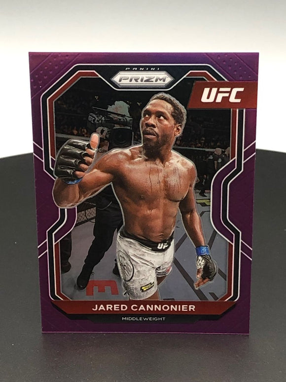 2021 Jared Cannonier Panini Pink Prizm /149