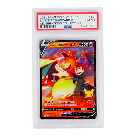 2021 Lance's Charizard V #133 PSA 10