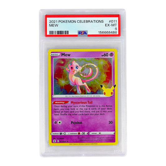2021 Mew #011 PSA 6