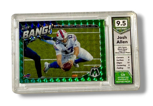 2021 Mosaic #B-1 Josh Allen Bang! Insert GR 9.5 Gem Mint 10024508