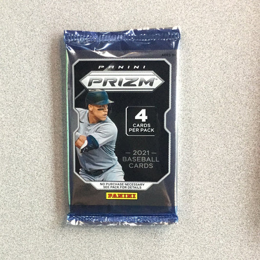 2021 Panini Prizm MLB Baseball 4 CARD Blaster Pack