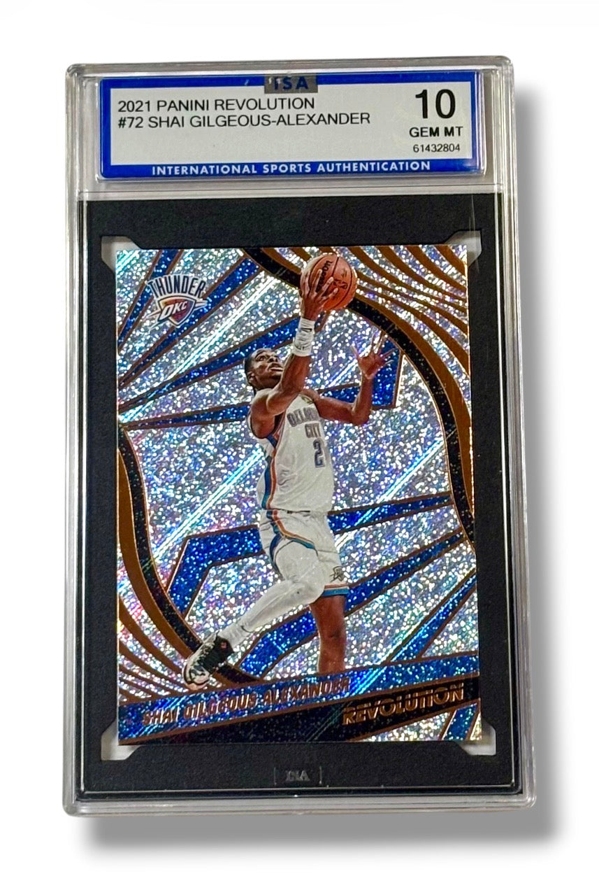 2021 Panini Revolution #72 Shai Gilgeous-Alexander ISA 10 Gem Mint - 61432804