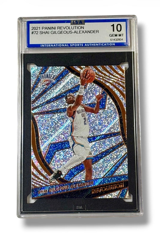 2021 Panini Revolution #72 Shai Gilgeous-Alexander ISA 10 Gem Mint - 61432804