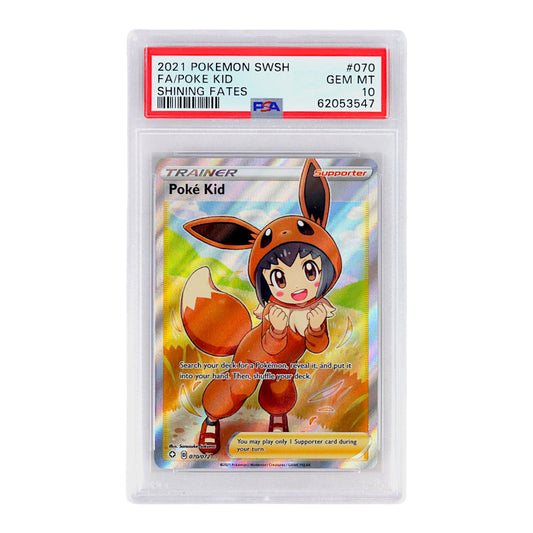 2021 Poke Kid #070 PSA 10
