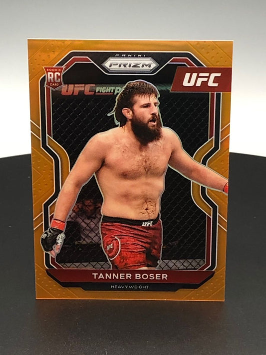 2021 Tanner Boser Panini Orange Prizm /99