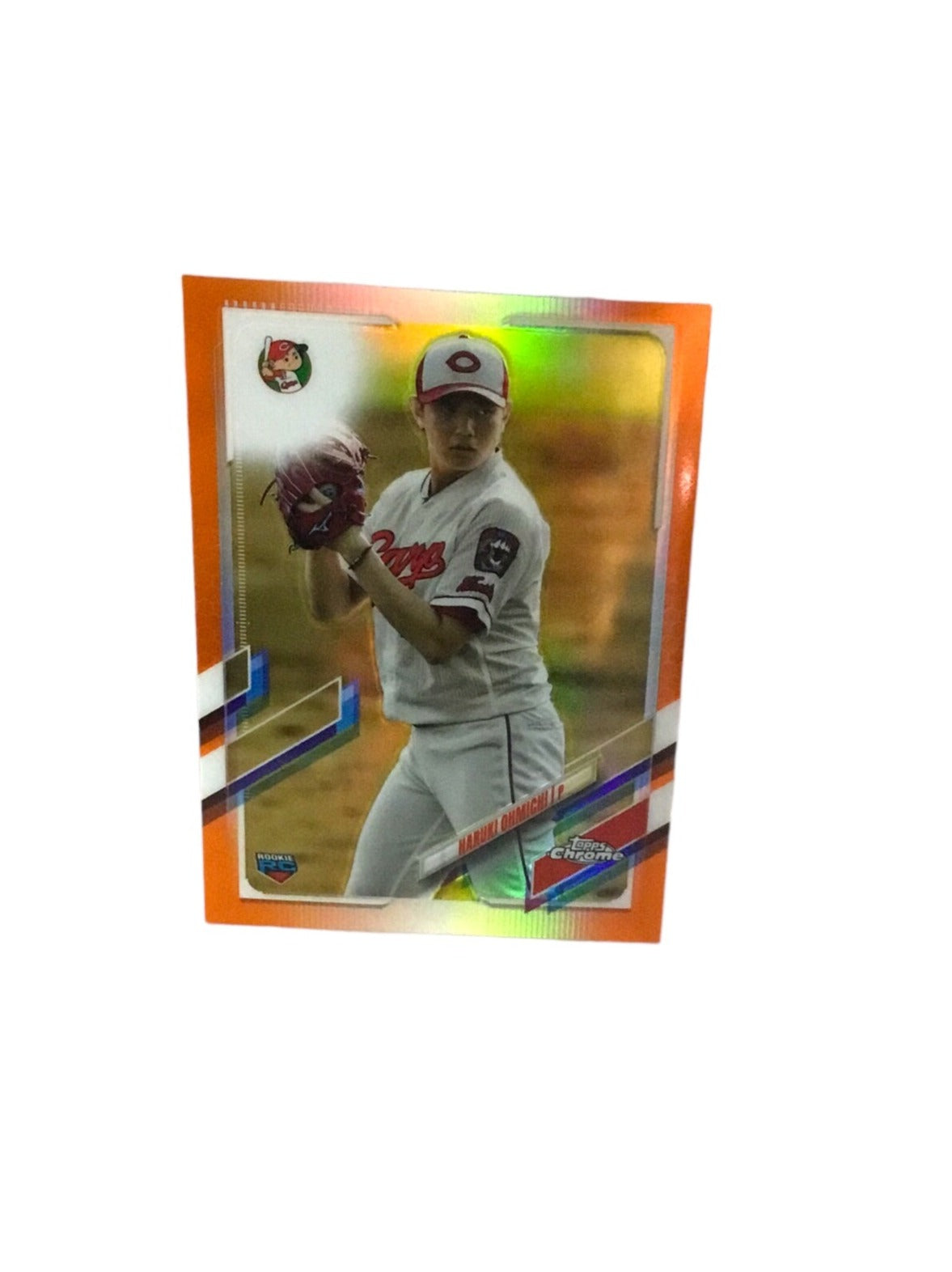 2021 Topps Chrome NPB Haruki Ohmichi Orange Ref. RC SN /25 #78