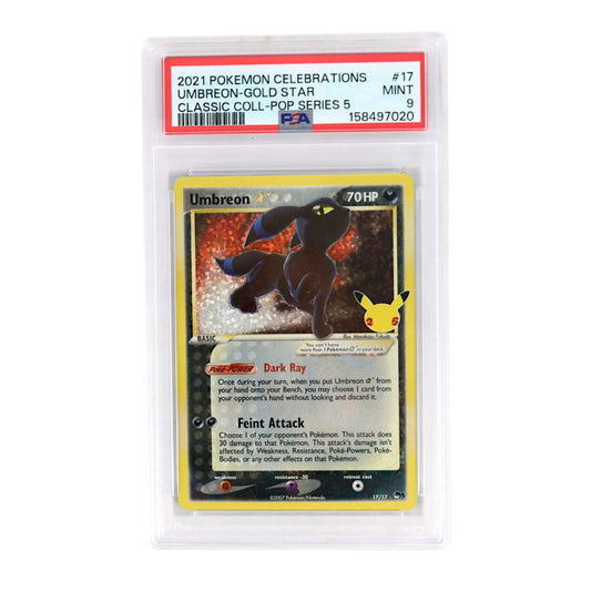 2021 Umbreon #17 PSA 9