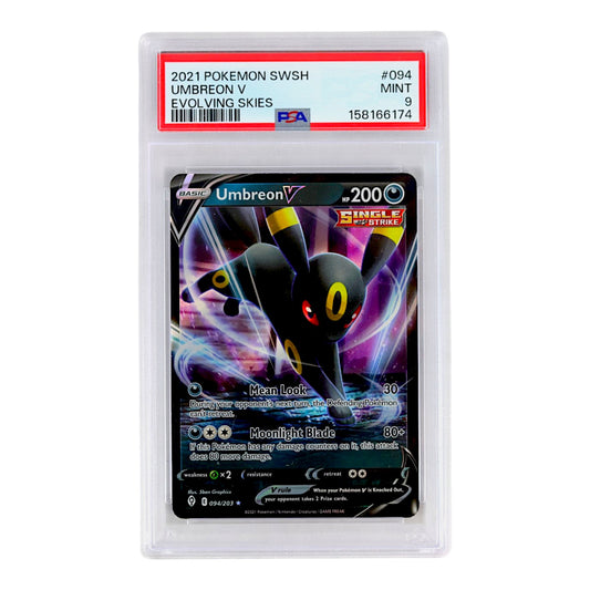 2021 Umbreon V #047 PSA 9