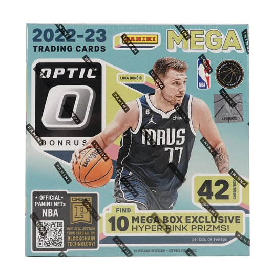 2022-23 Optic Donruss Basketball Mega Box 42 cards per box