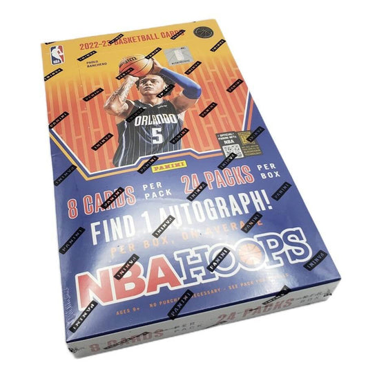 2022-23 Panini Hoops Basketball Hobby Box 24 Packs 8 Cards Per Pack 1 Auto Per Box