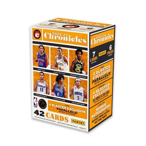 2022-23 Panini NBA Chronicles Basketball Trading Card Blaster Box 42 Cards Per Box