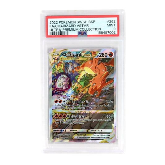 2022 Charizard Vstar #262 PSA 9