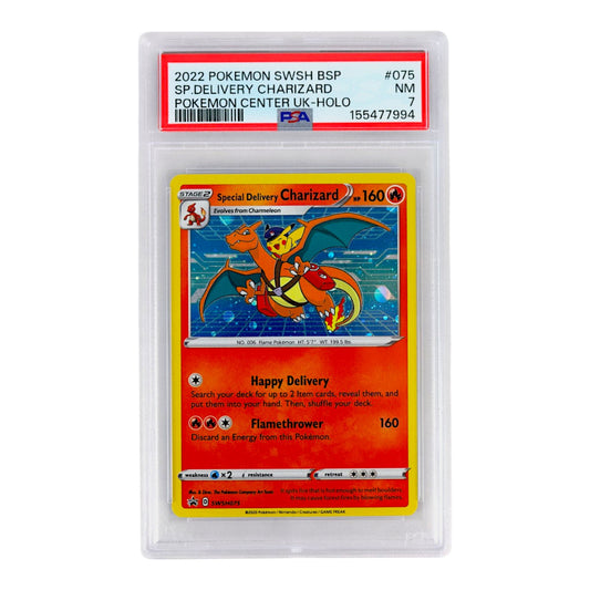 2022 Delivery Charizard #075 PSA 7