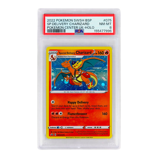 2022 Delivery Charizard #075 PSA 8