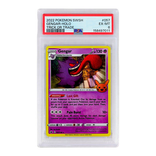 2022 Gengar-Holo #057 PSA 6