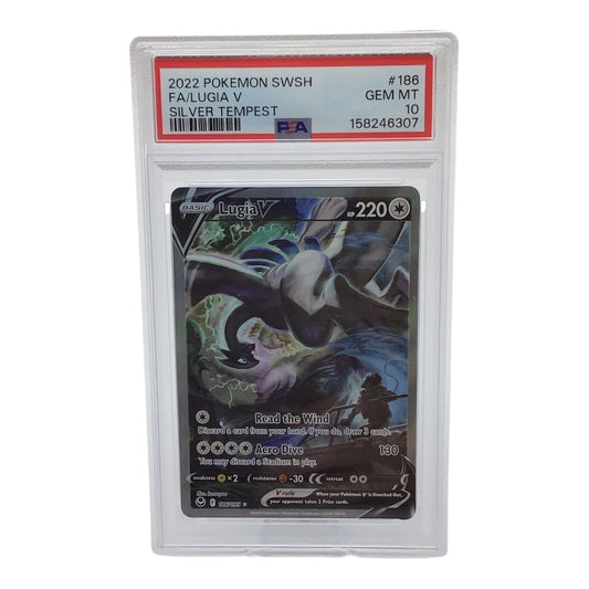 2022 Lugia V #186 PSA 10