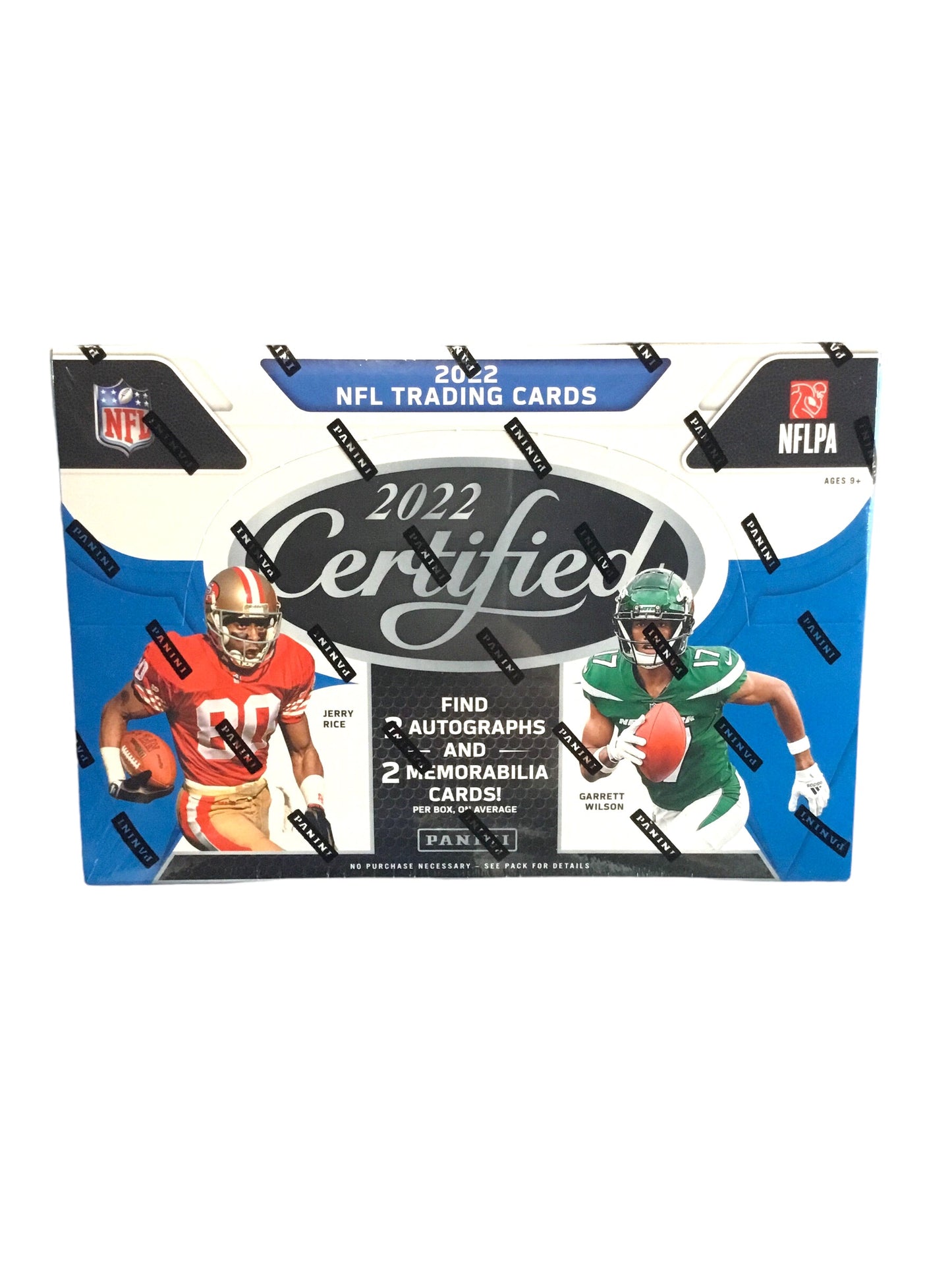 2022 Panini Certified Football Hobby Box 10 Packs 5 Cards Per Pack 2 Auto's 2 Memorabilia