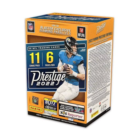 2022 Prestige 6-packs Football Blaster Box