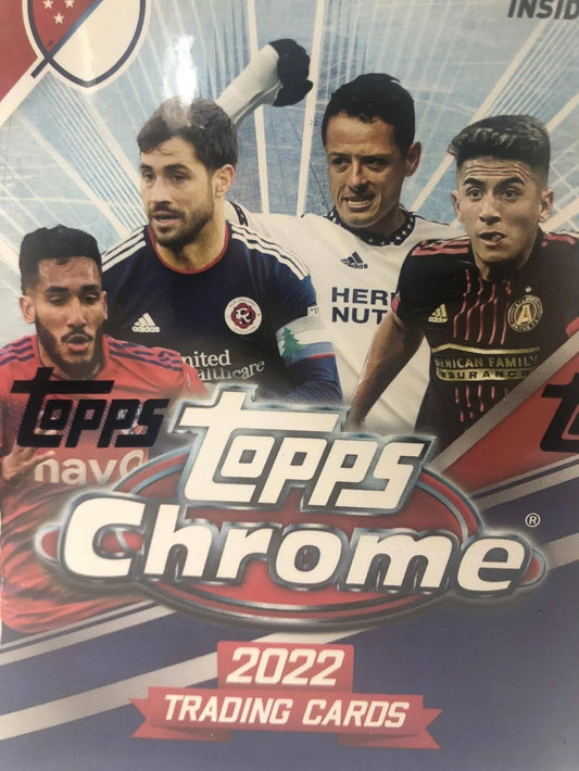 2022 Topps Chrome MLS Major League Soccer 6-Pack Blaster Box