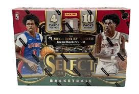 2023-24 Select basketball Mega box 10 Packs 4 Cards per Pack