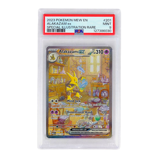 2023 Alakazam EX #201 PSA 9