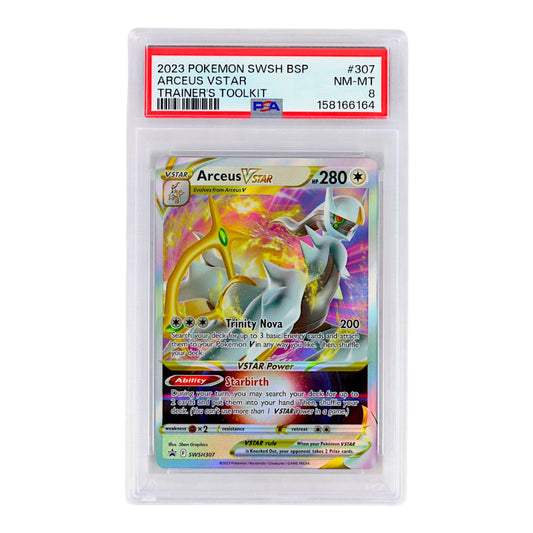 2023 Arceus VSTAR #307 PSA 8