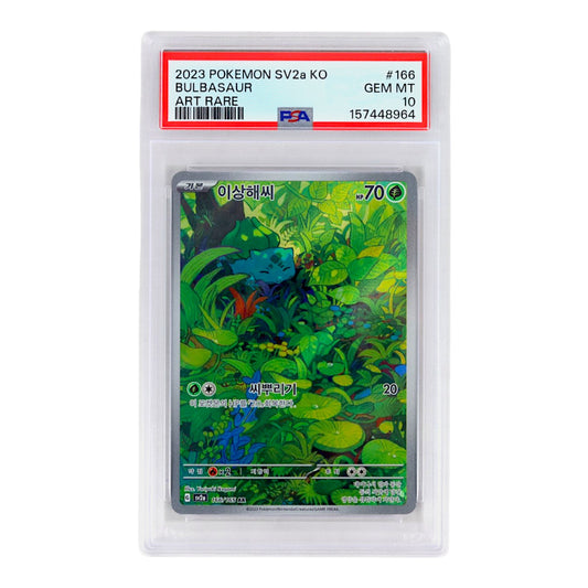 2023 Bulbasaur #166 (Korean) PSA 10