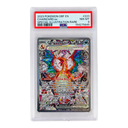 2023 Charizard ex #223 PSA 8
