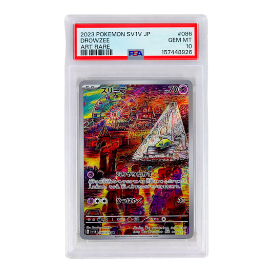 2023 Drowzee #086 (Japanese) PSA 10