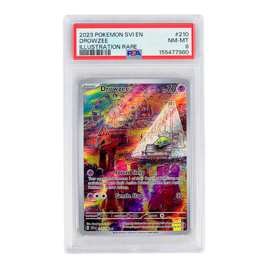 2023 Drowzee #210 PSA 8