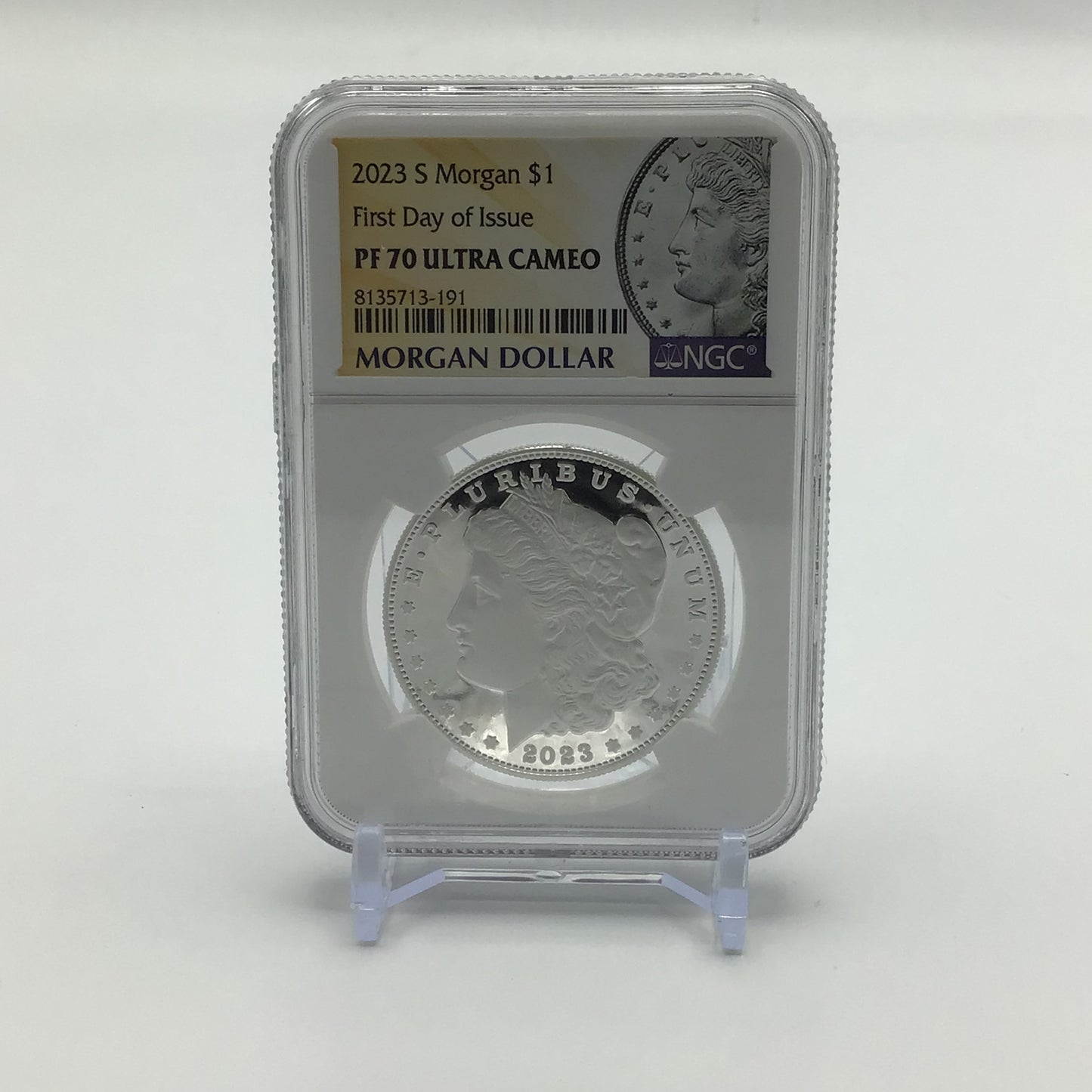 2023 First Day of Issues Peace / S Peace / Morgan / S Morgan Silver Dollar Set MF/PF 70