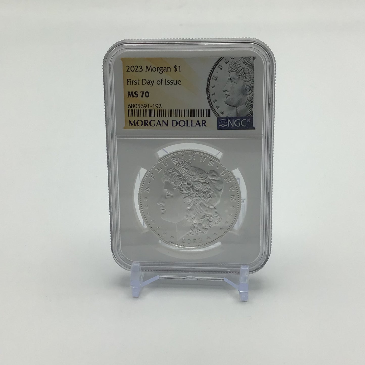 2023 First Day of Issues Peace / S Peace / Morgan / S Morgan Silver Dollar Set MF/PF 70