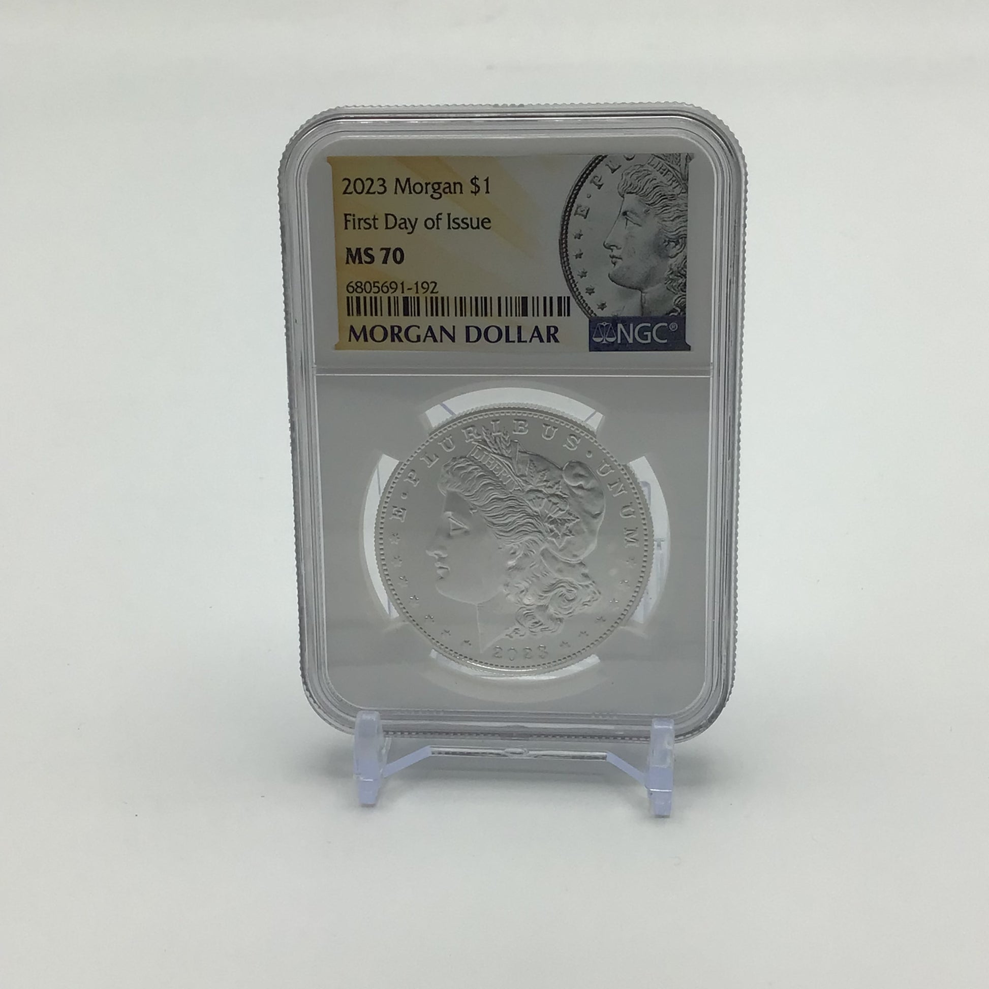 2023 First Day of Issues Peace / S Peace / Morgan / S Morgan Silver Dollar Set MF/PF 70