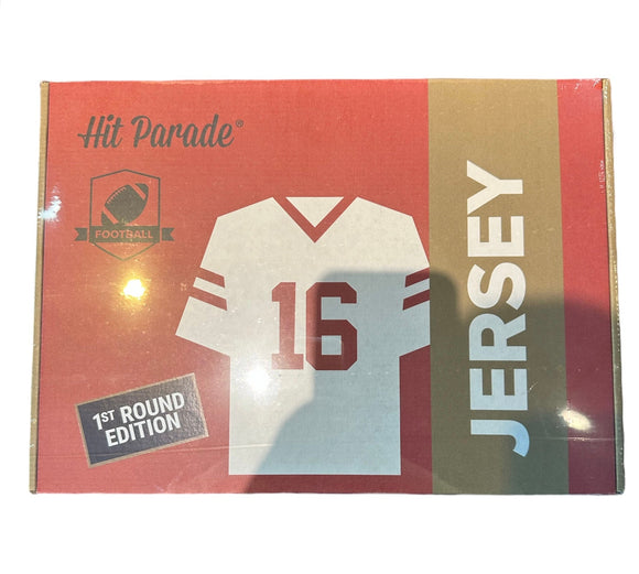 2023 Hit Parade Autographed Football Jersey College Edition Series 1 Hobby Box