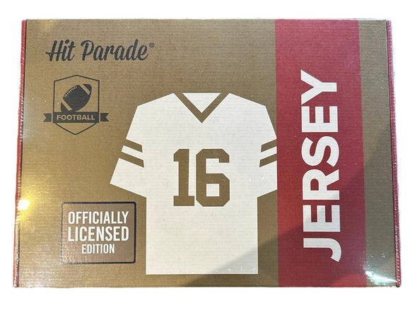 2023 Hit Parade Autographed Football Jersey Series 1 Hobby Box
