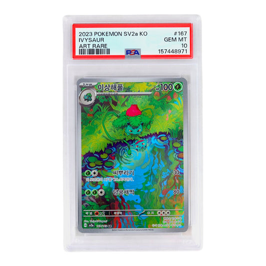 2023 Ivysaur #167 (Korean) PSA 10