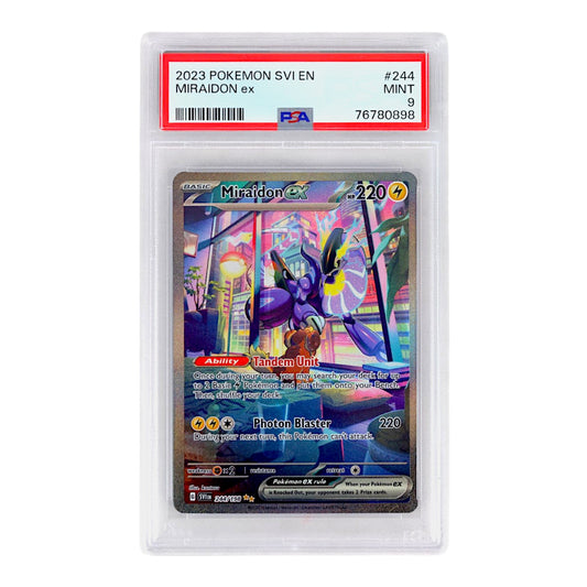 2023 Miraidon #244 PSA 9